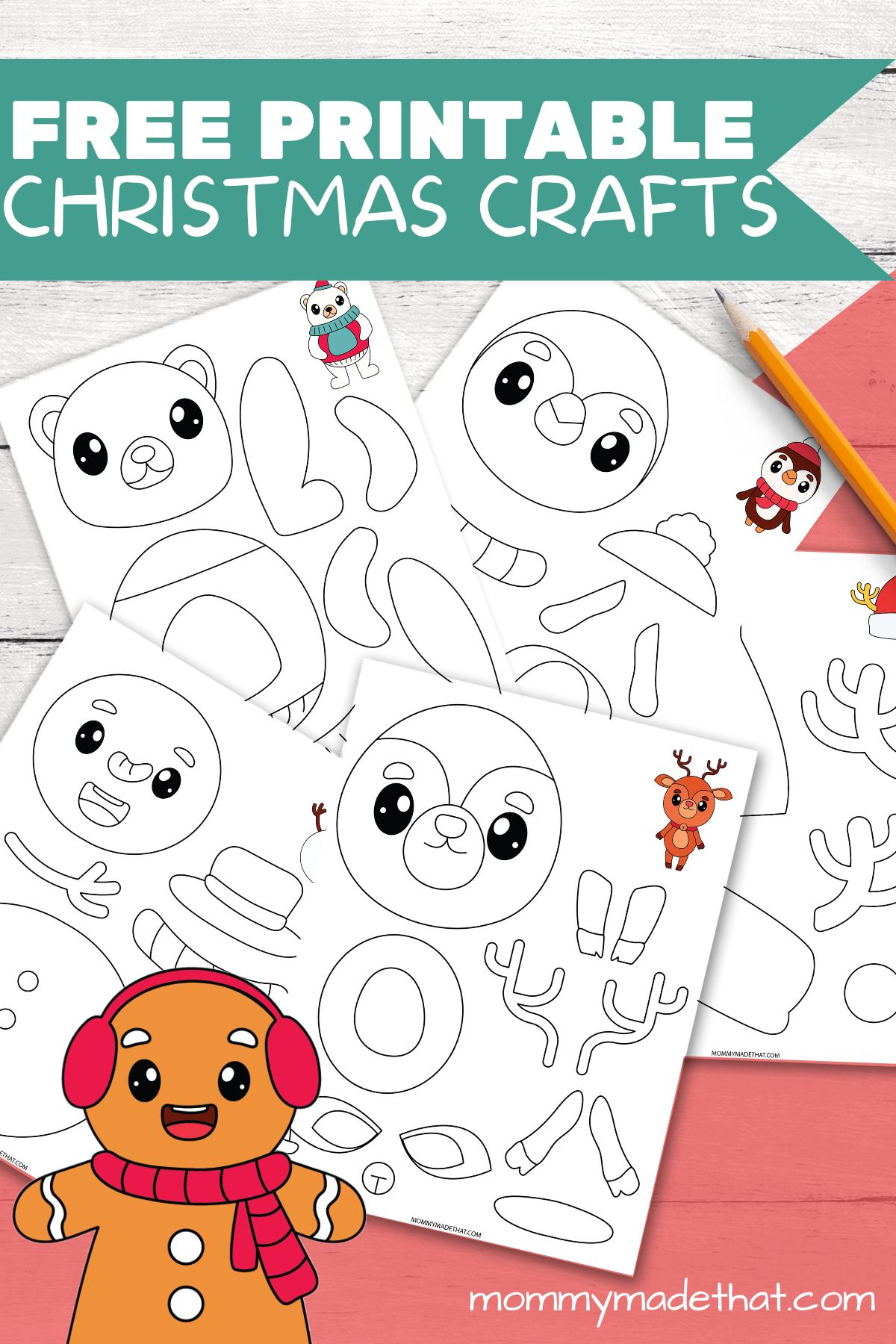 printable Christmas crafts