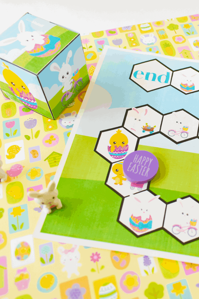 Easter Roller Cube Game