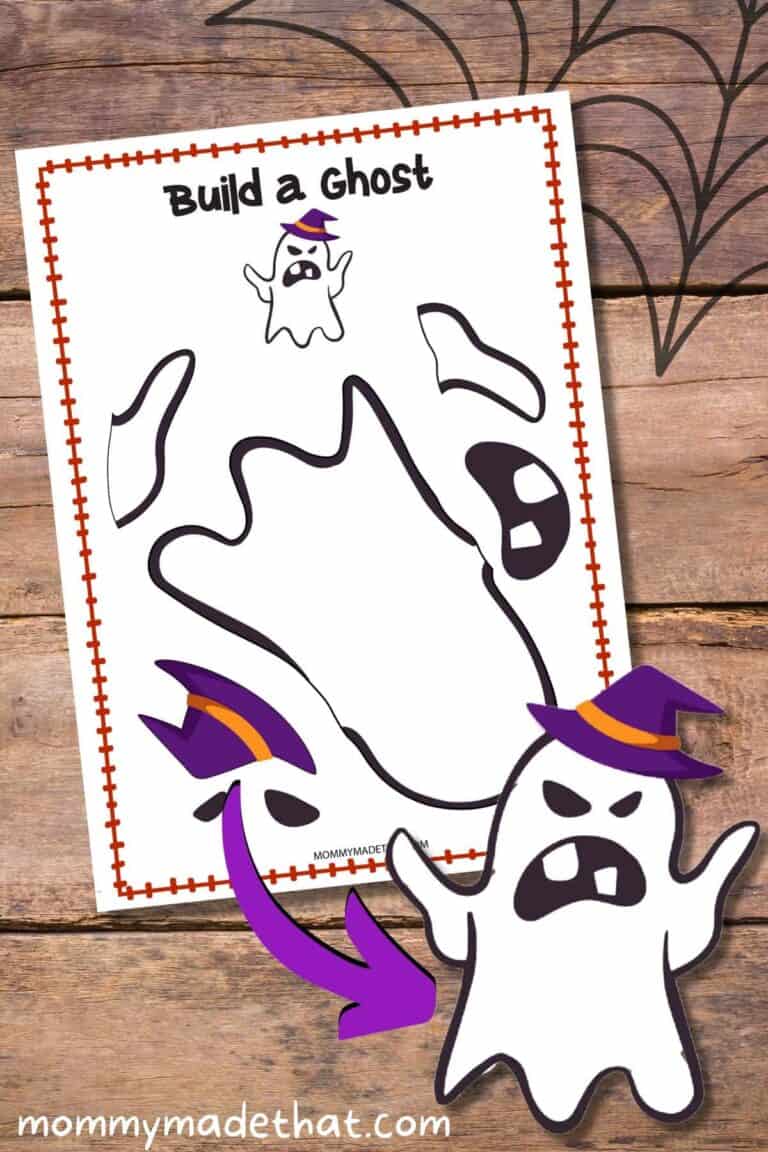 Ghost Cut and Paste Craft