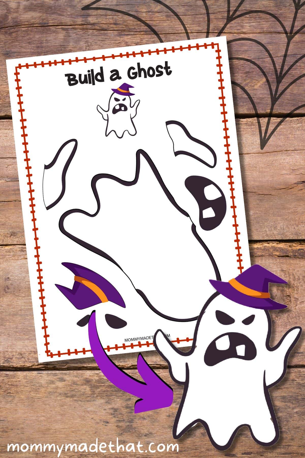 Ghost Cut and Paste Craft