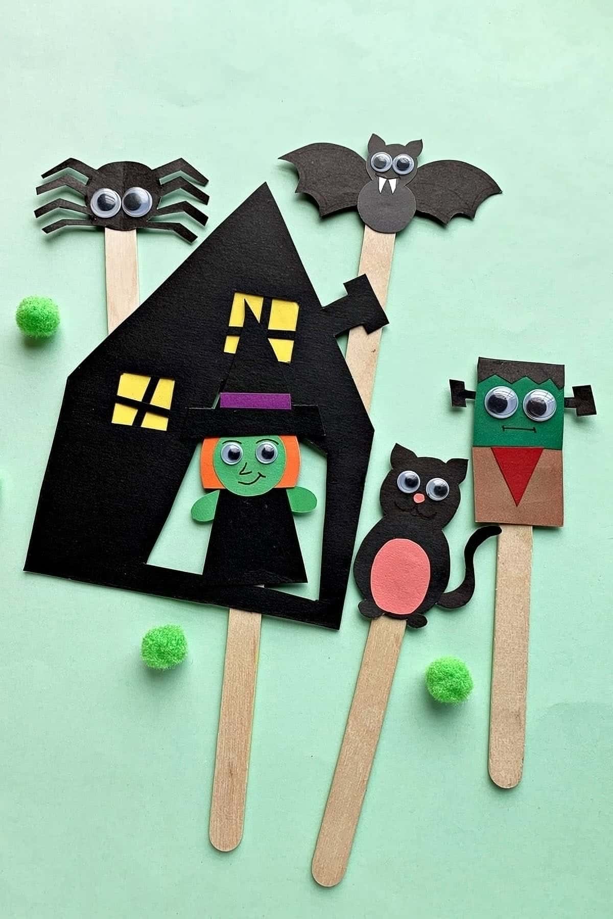 Halloween puppets