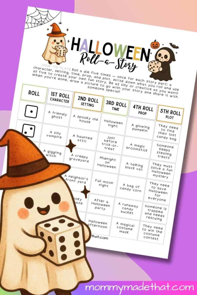 Halloween Roll-a-Story