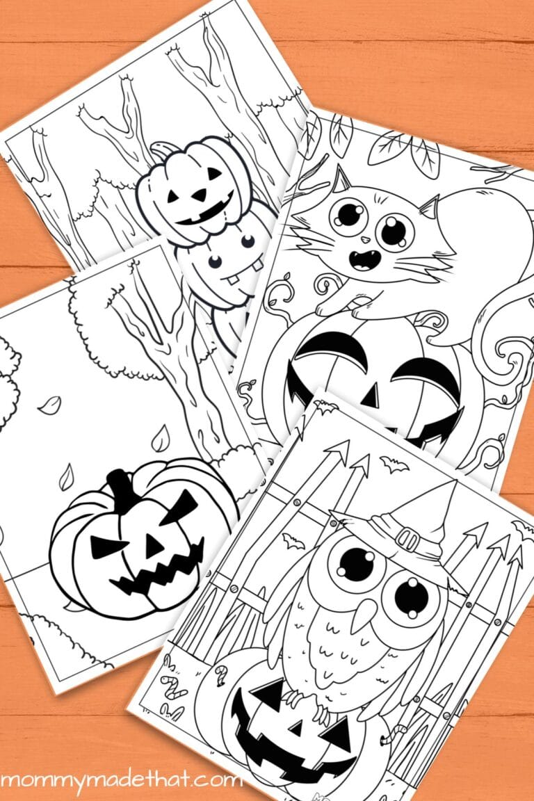Jack O Lantern Coloring Pages