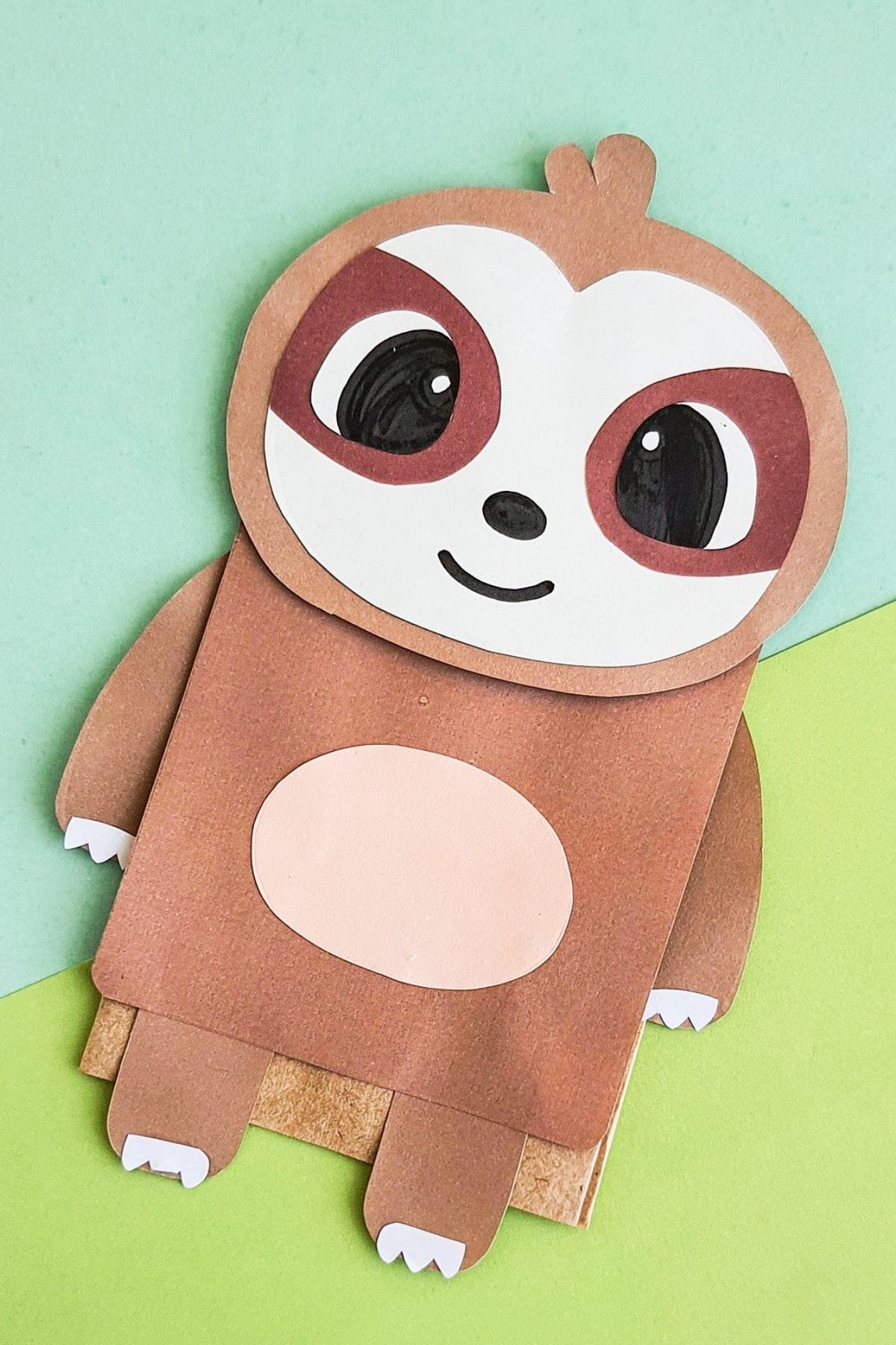 paper bag sloth