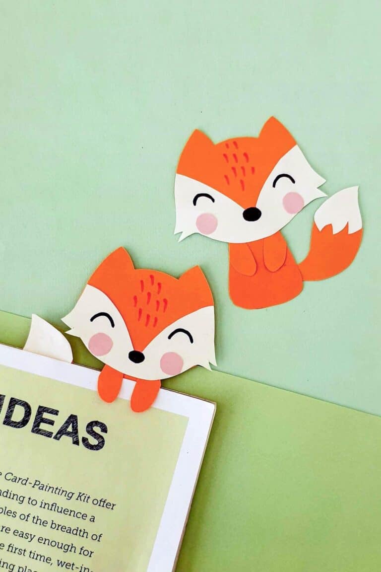 Paper Fox Bookmark