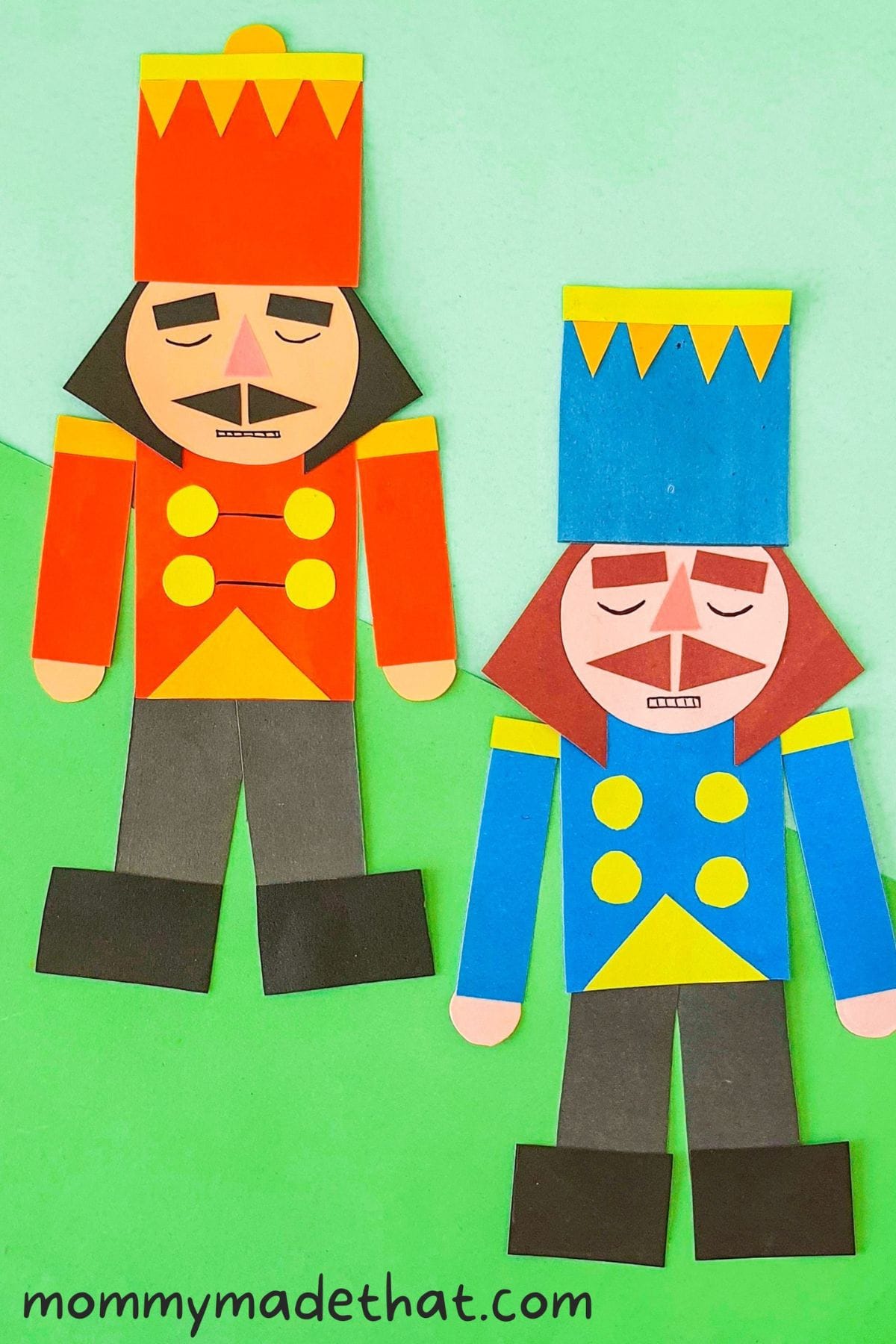 paper nutcracker craft