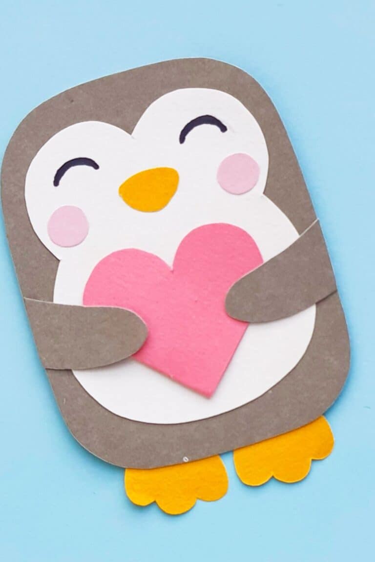Penguin Valentine Craft