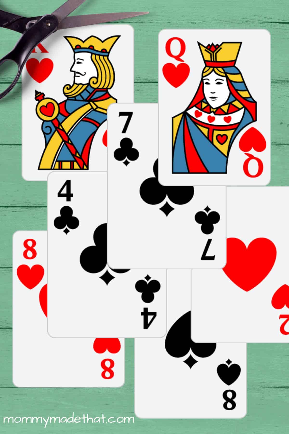 Printable Playing Cards printable preview