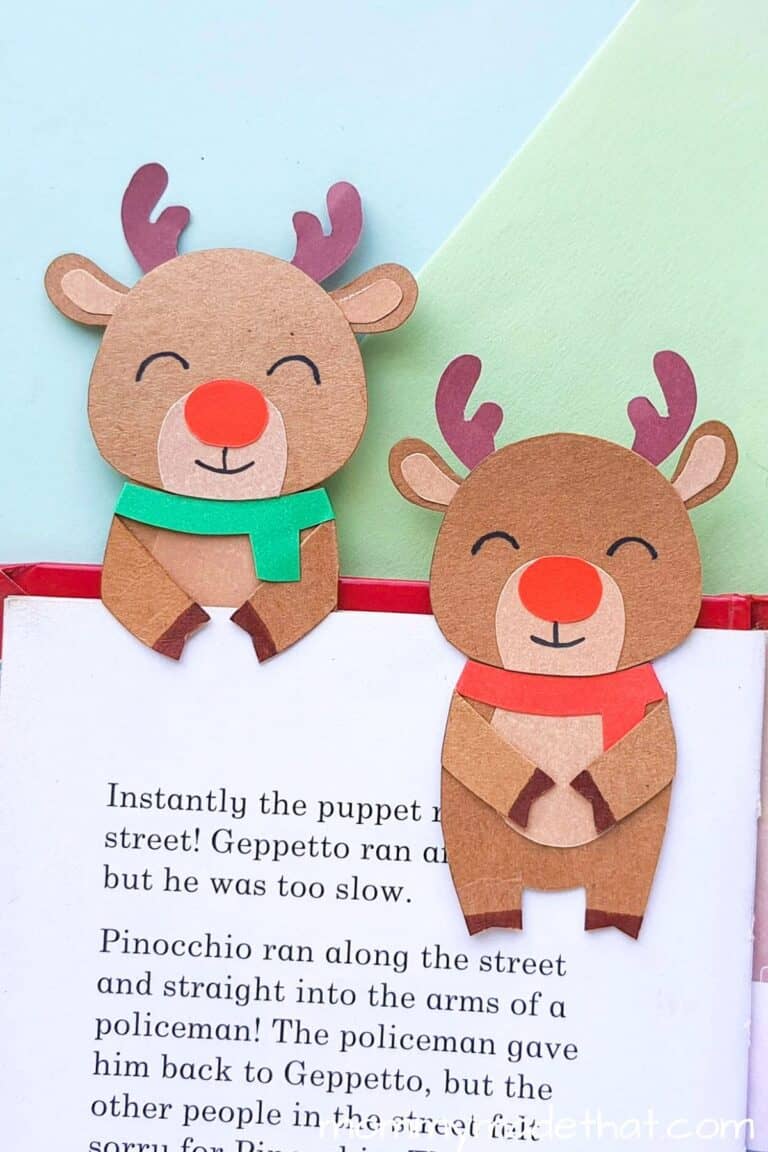 Reindeer Bookmark Craft