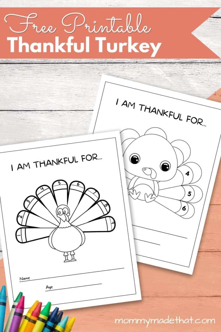 Thankful Turkey Worksheet
