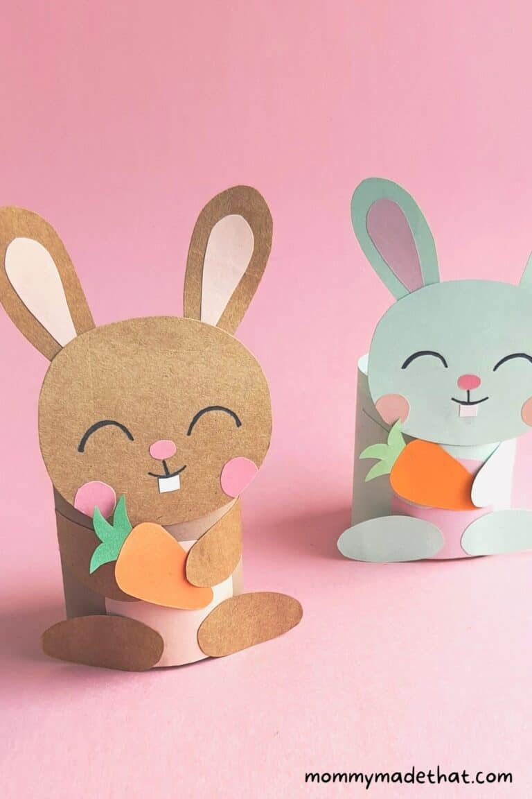 Toilet Paper Roll Bunny Craft