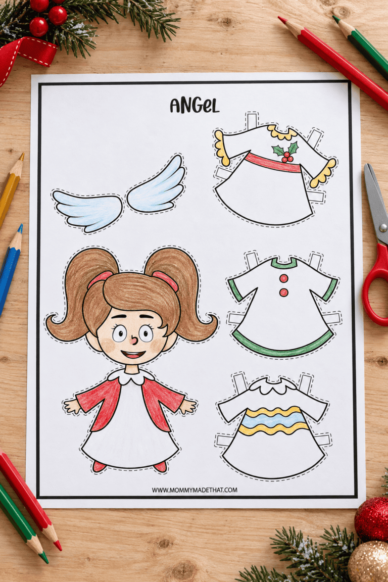 Angel Paper Doll