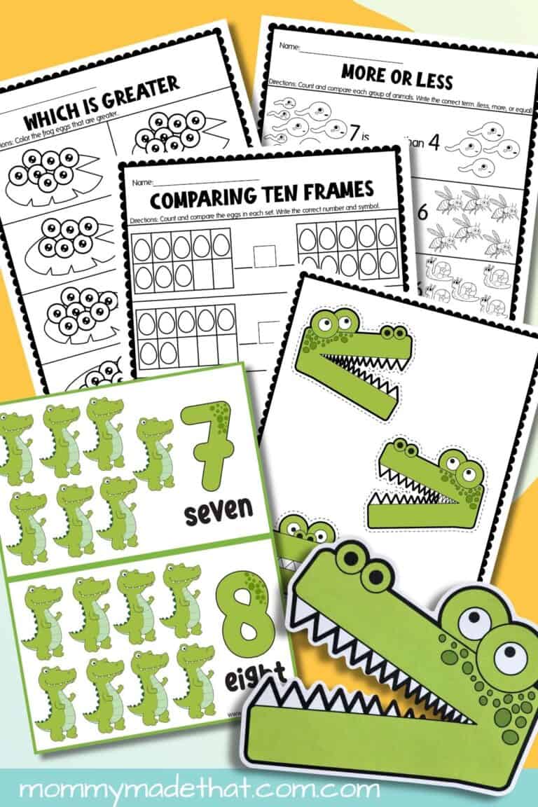 Comparing Numbers Worksheets