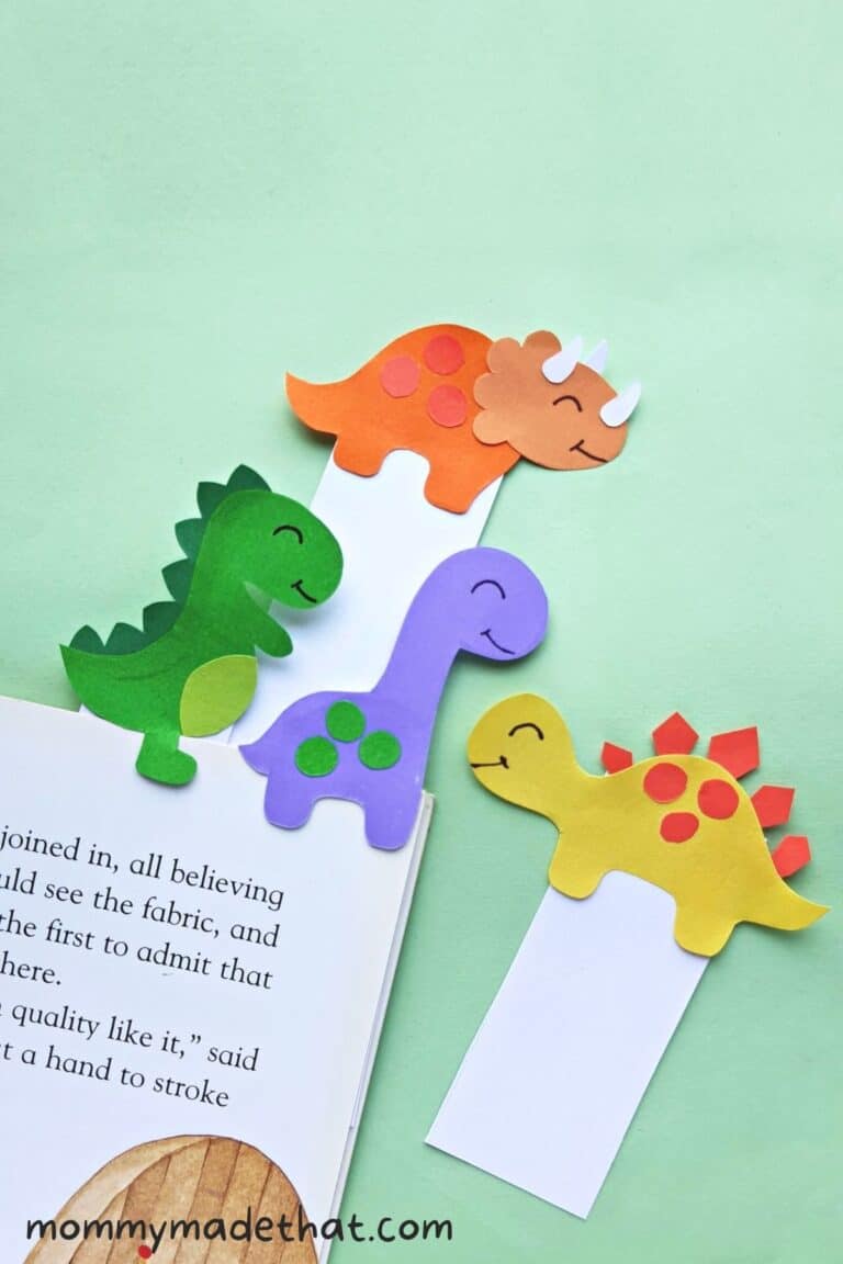 Dinosaur Bookmark Craft