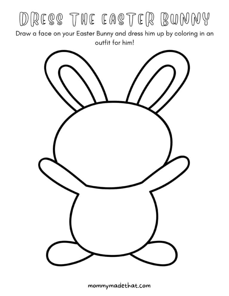 Dress the Easter Bunny