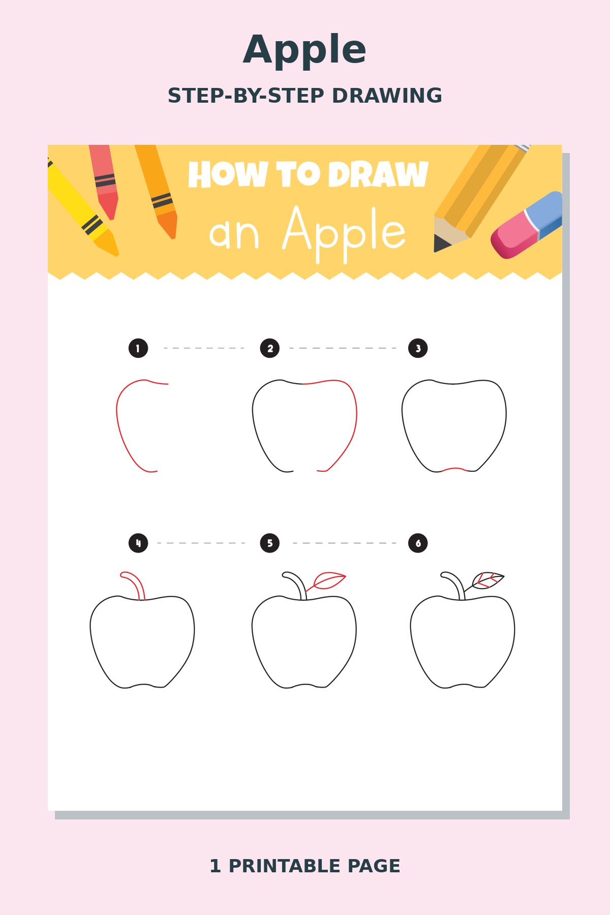 How to Draw Apple