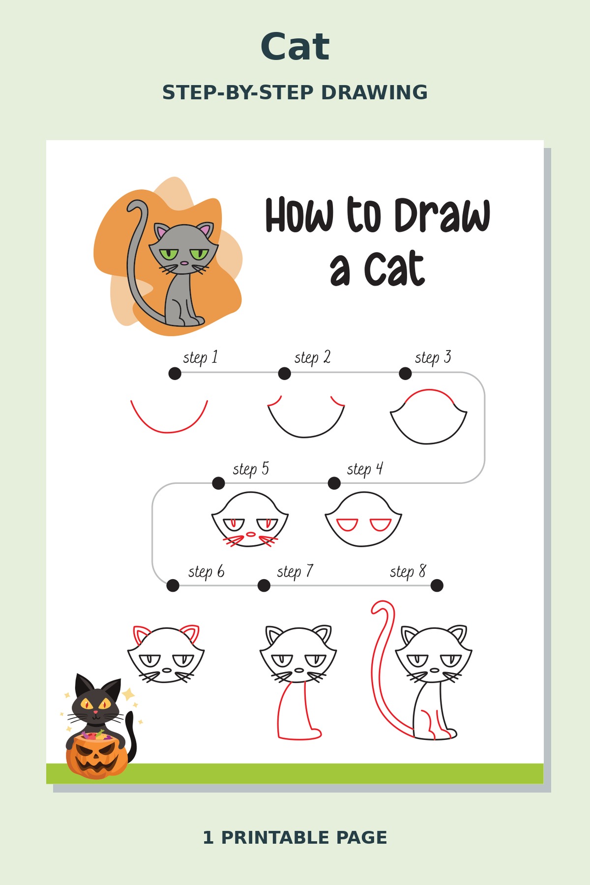 How to Draw Cat