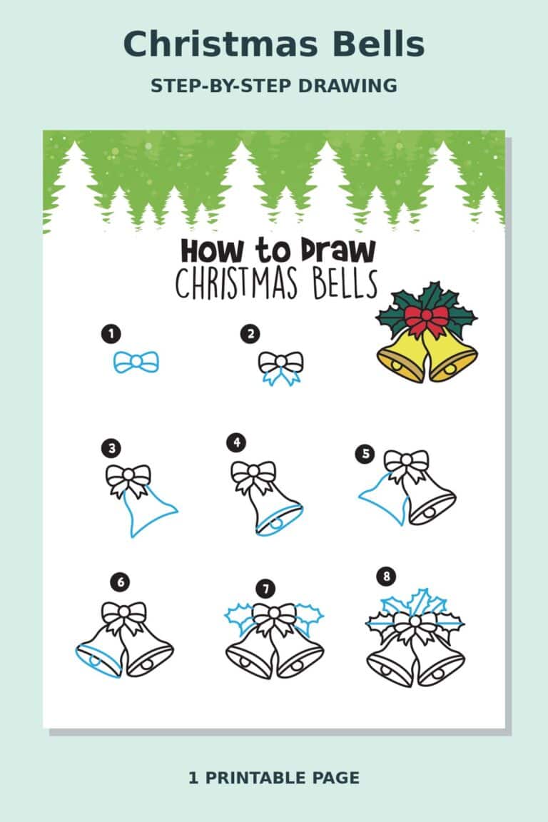 How to Draw Christmas Bells