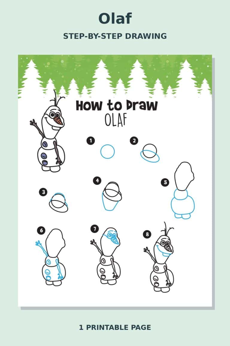 How to Draw Olaf