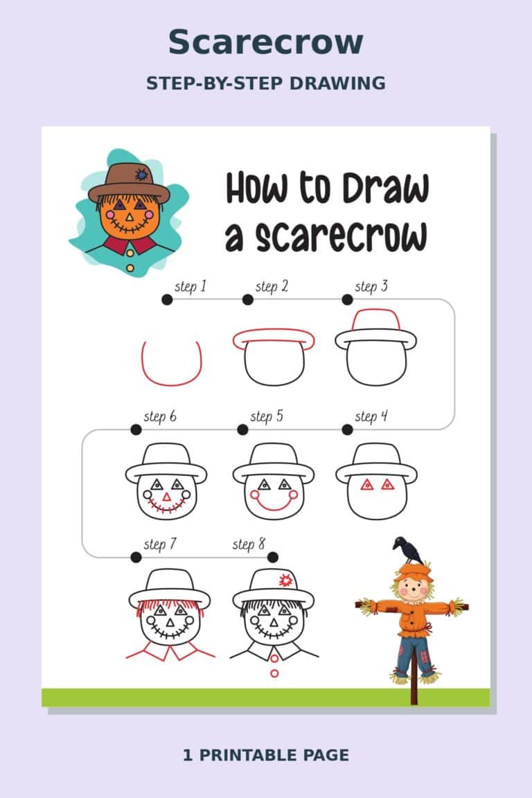 How to Draw Scarecrow