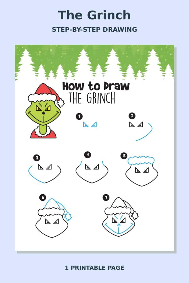 How to Draw the Grinch
