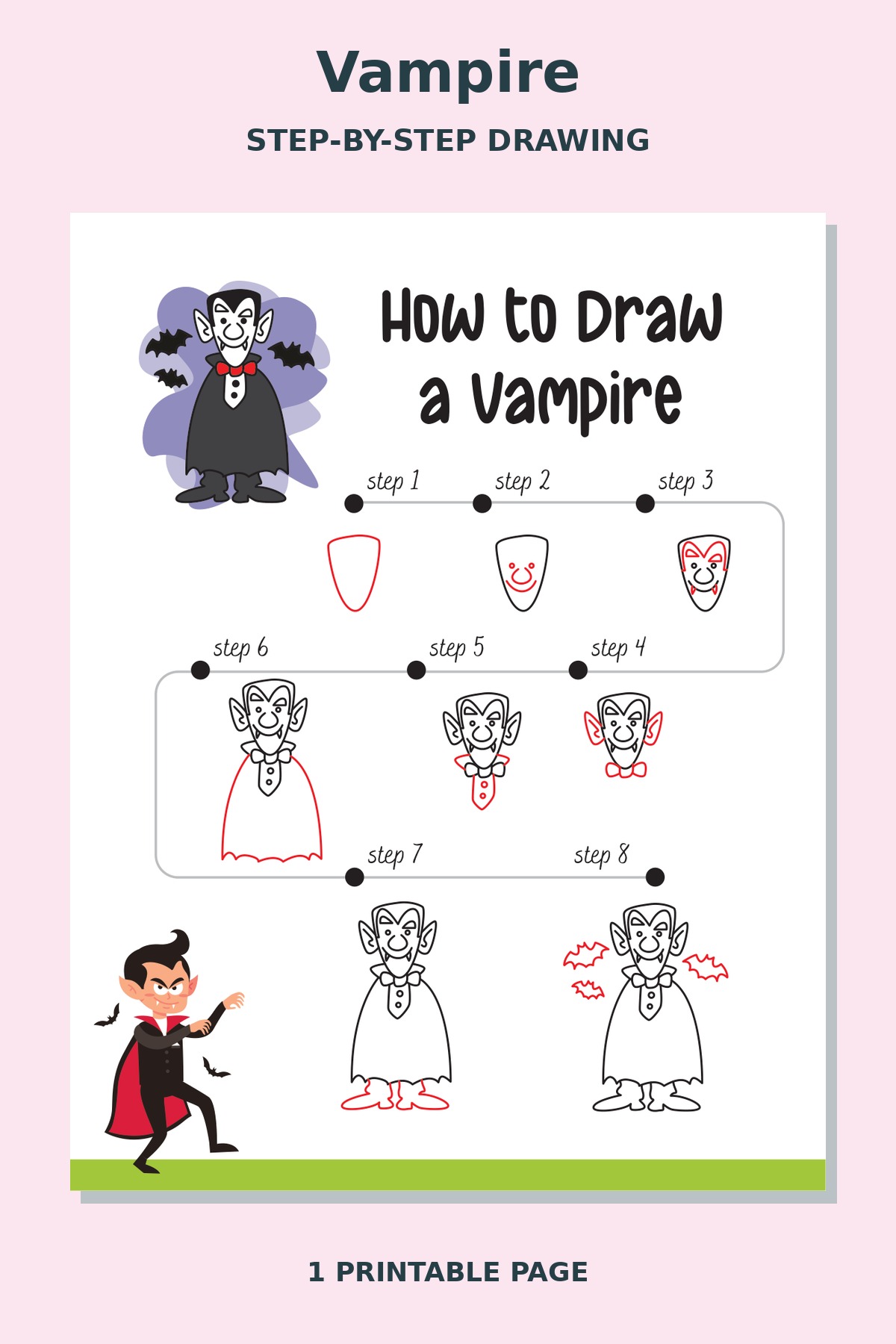 How to Draw Vampire
