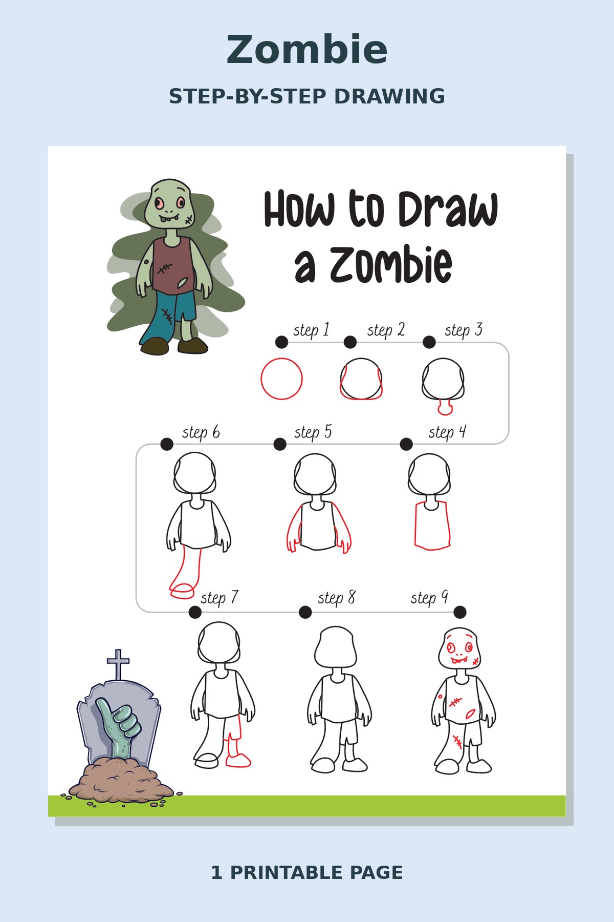 How to Draw Zombie