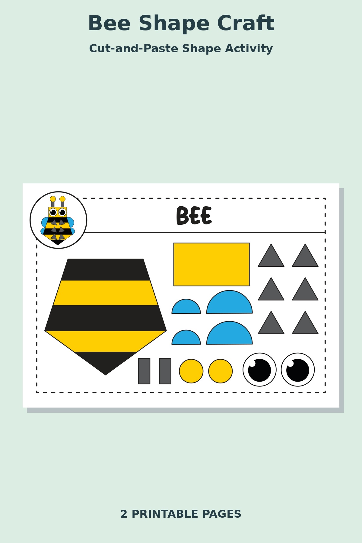 Bee Shape Craft