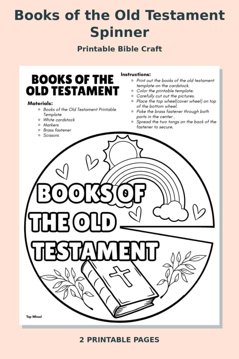 Books of the Old Testament Spinner