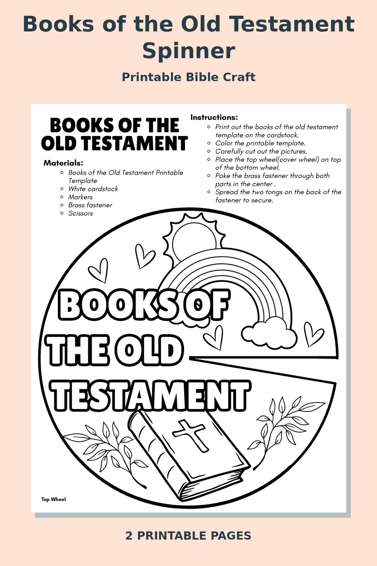 Books of the Old Testament Spinner