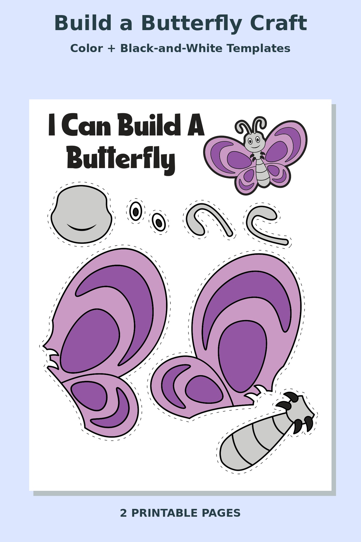 Build a Butterfly Craft
