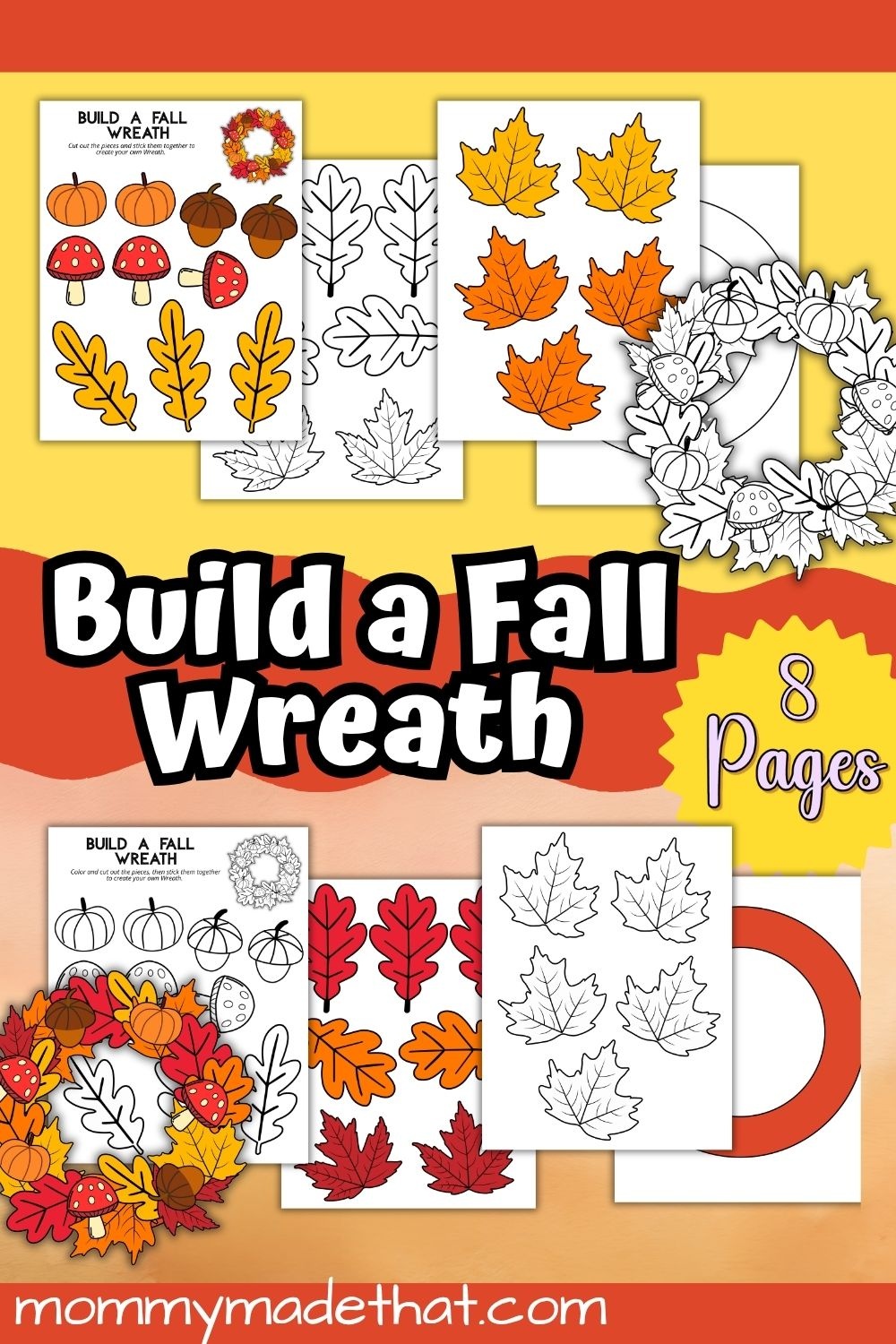 Build a Fall Wreath Craft