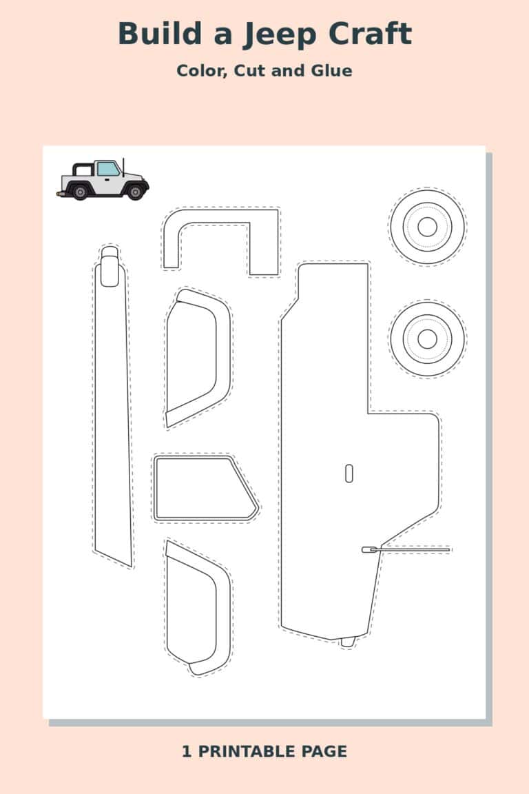 Build a Jeep Craft