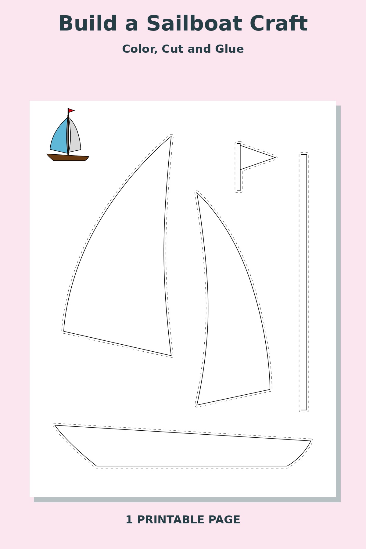 Build a Sailboat Craft