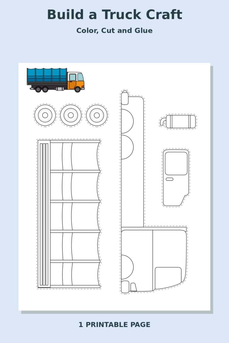Build a Truck Craft