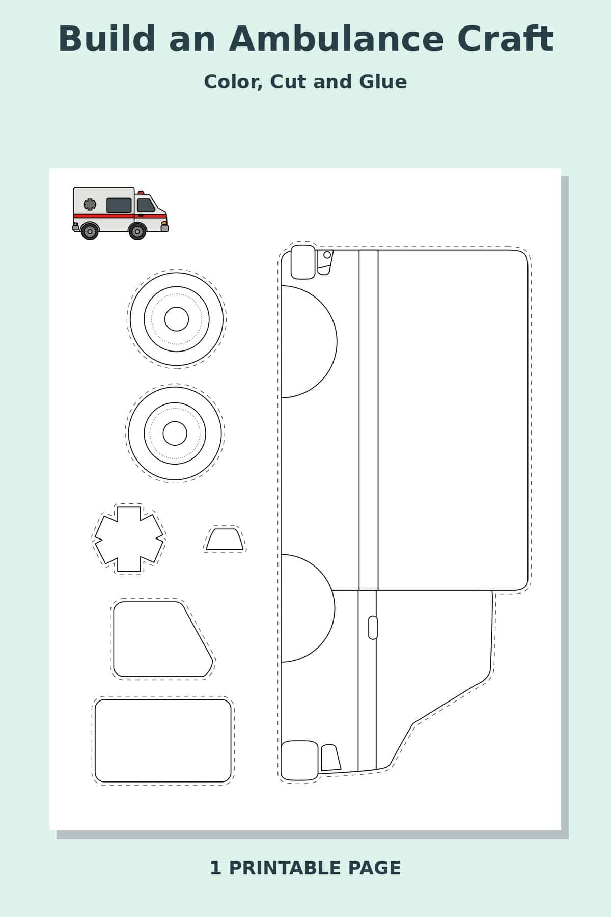 Build an Ambulance Craft