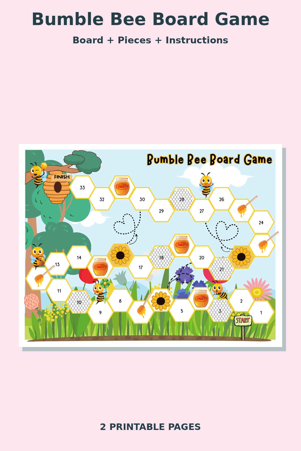 Bumble Bee Board Game