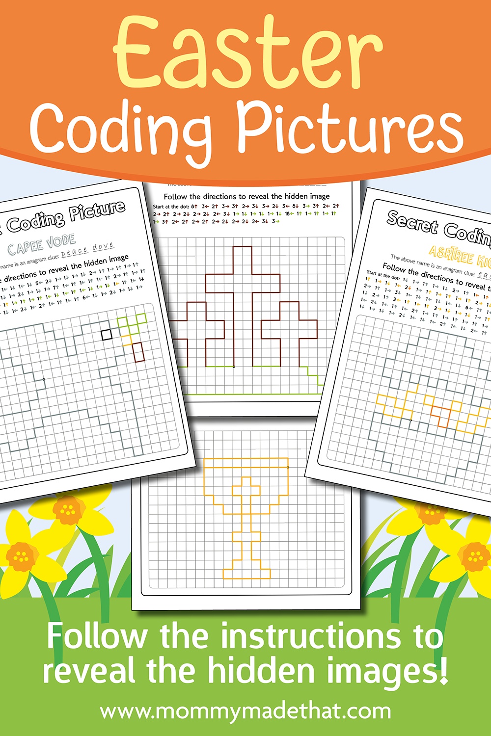 Easter Secret Coding Pictures