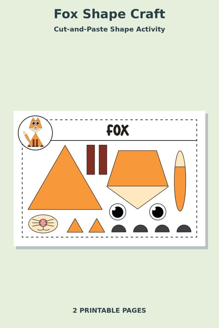 Fox Shape Craft