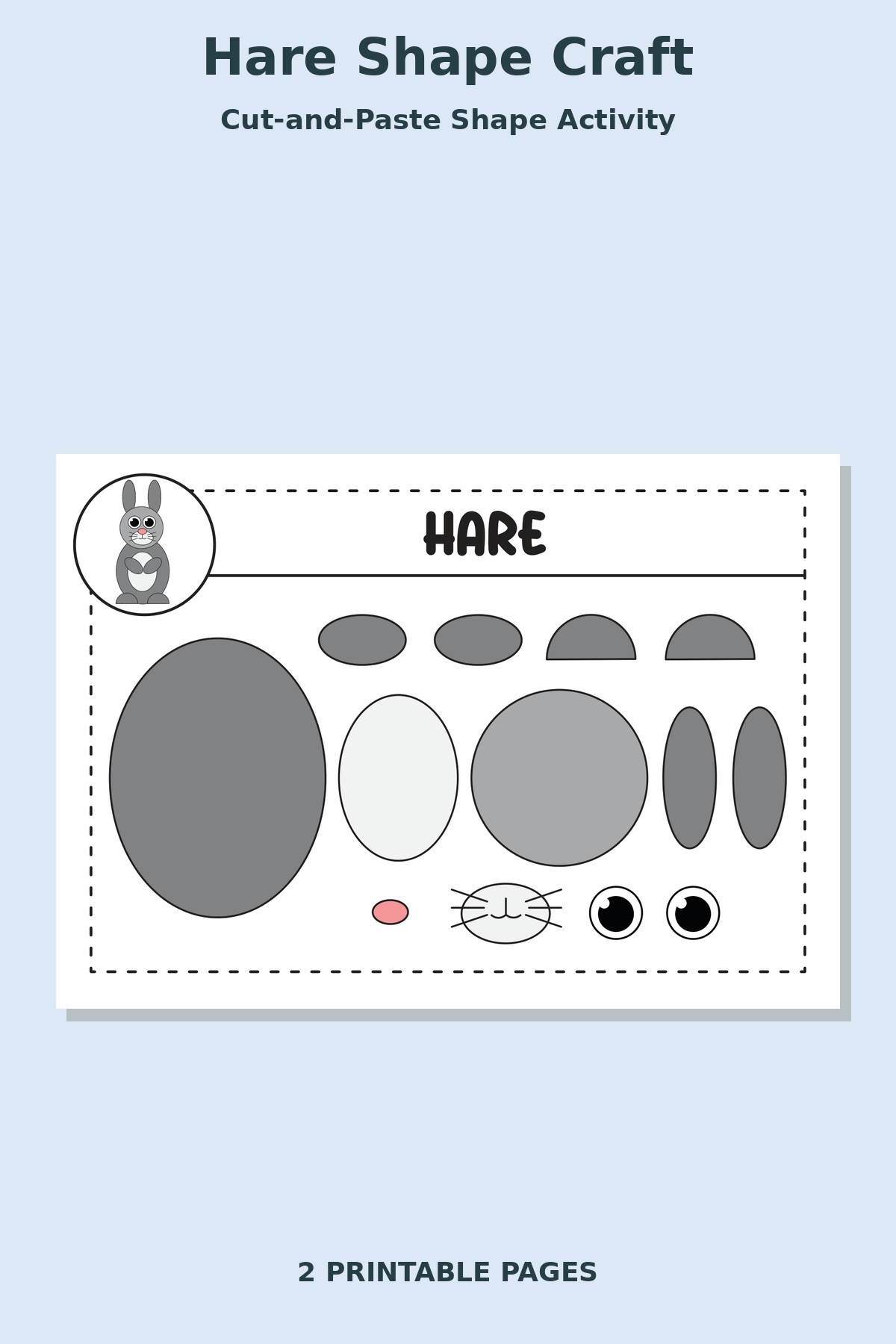 Hare Shape Craft