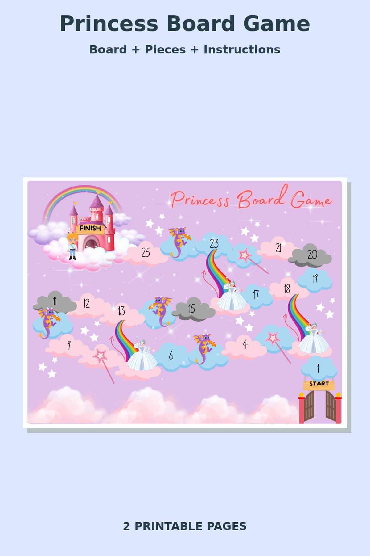 Princess Board Game