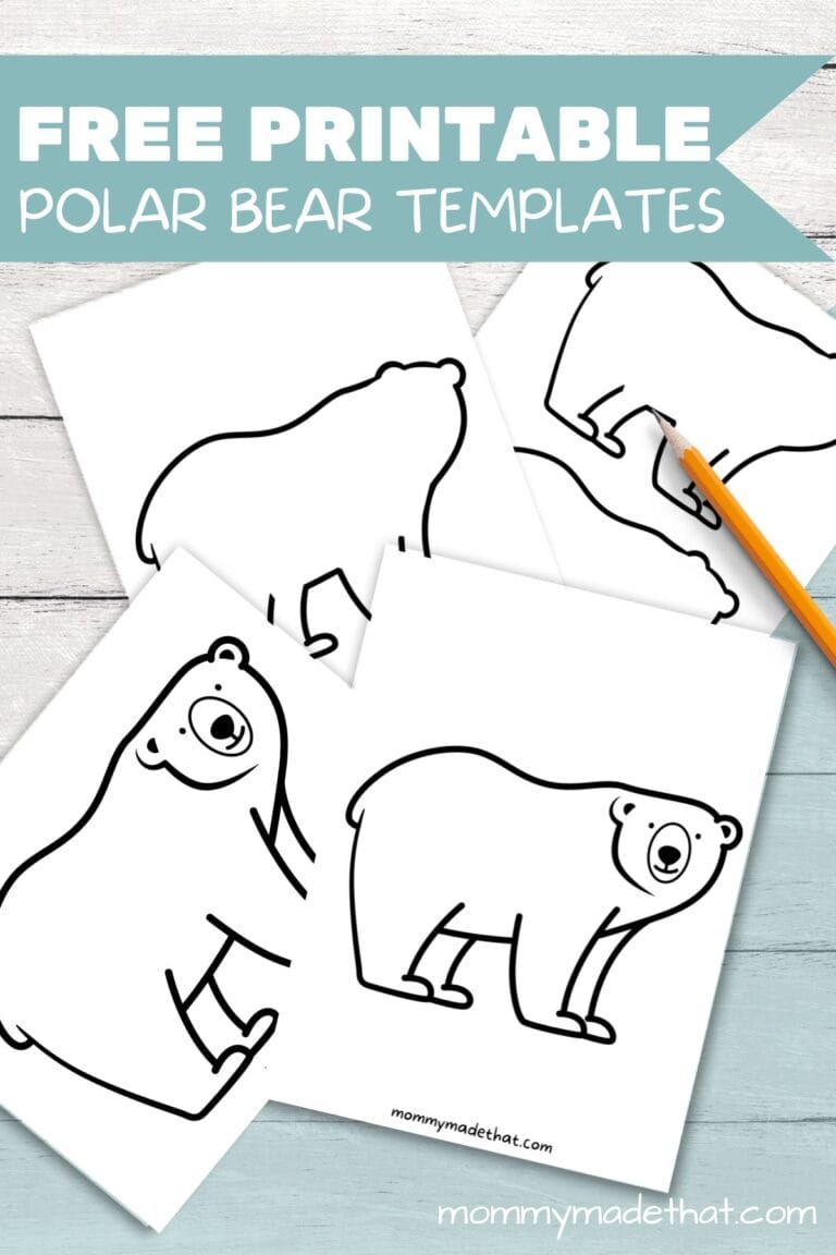 Polar Bear Templates
