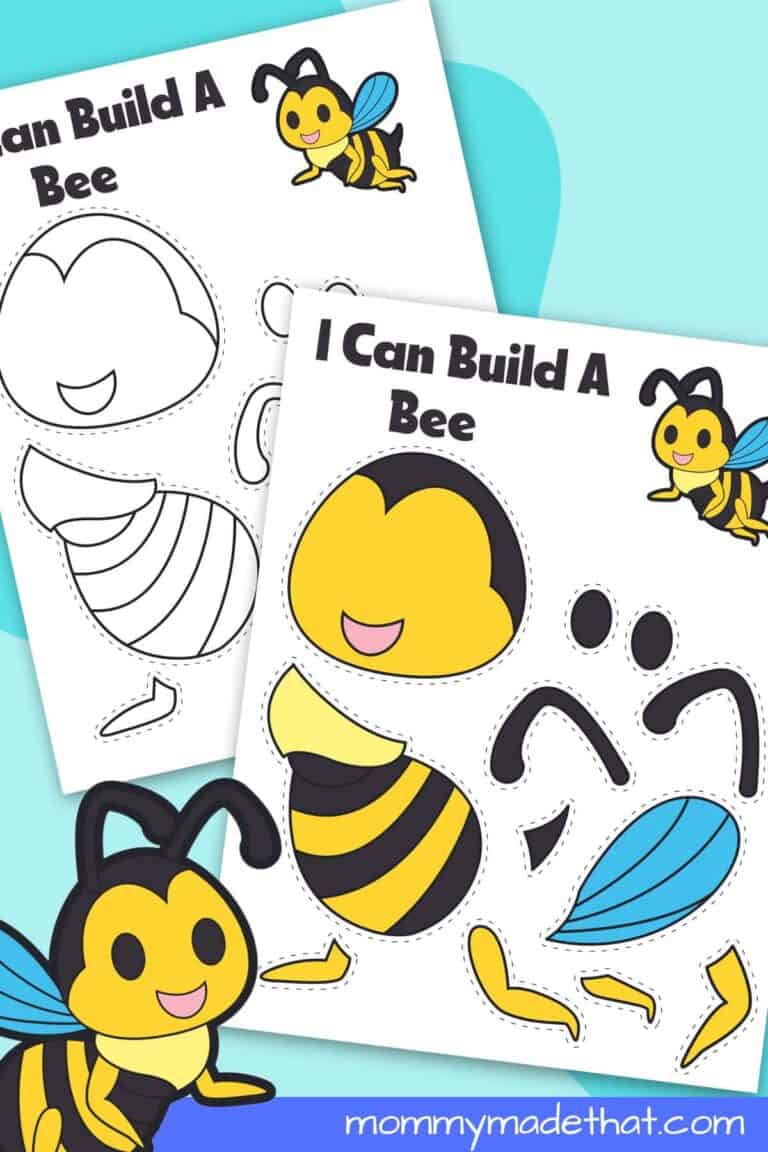 Build a Bee Printable Craft