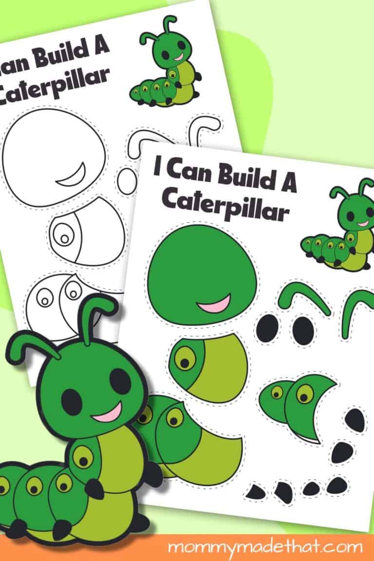 Build a Caterpillar Printable Craft