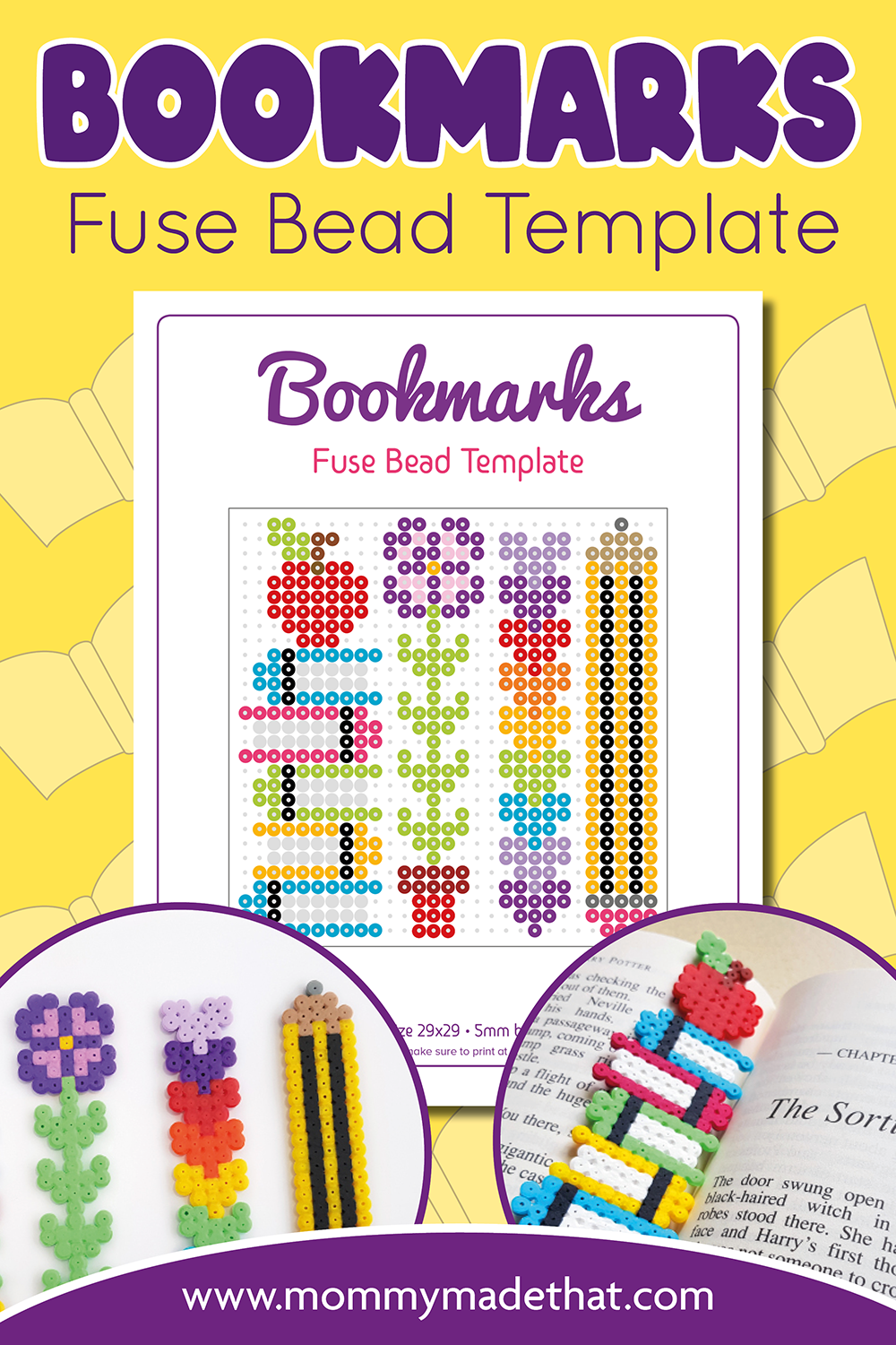 Fuse Bead Bookmark Patterns
