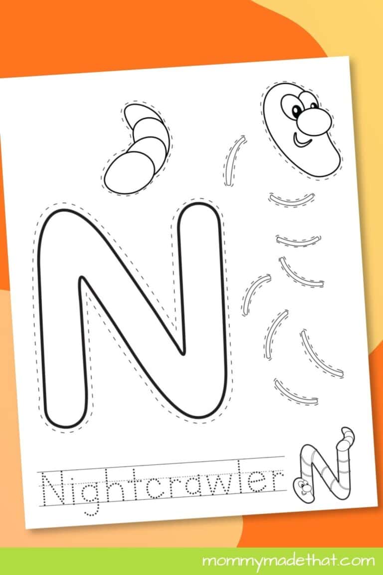 Letter N Nightcrawler Craft