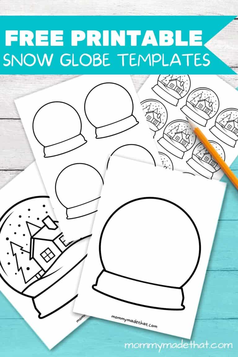 Snow Globe Templates