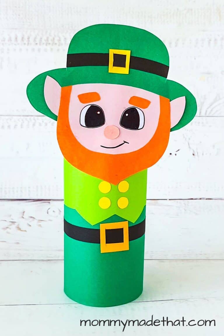 Toilet Paper Roll Leprechaun Craft
